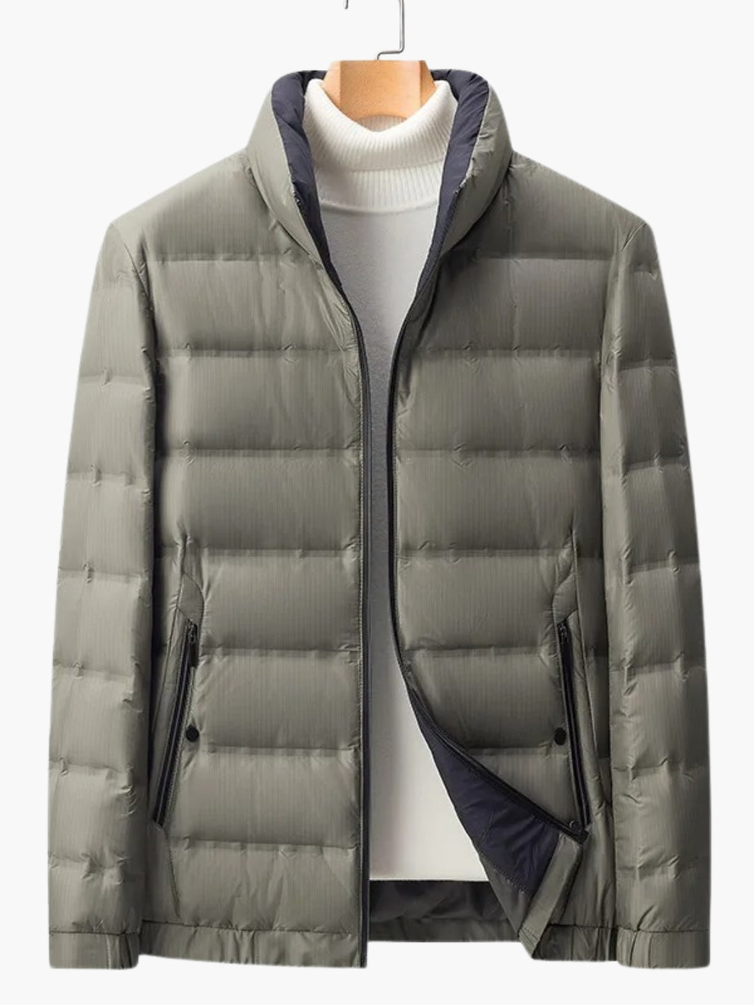 Manteau Doudoune Chaud en Duvet de Canard Blanc de Haute Qualité pour Homme