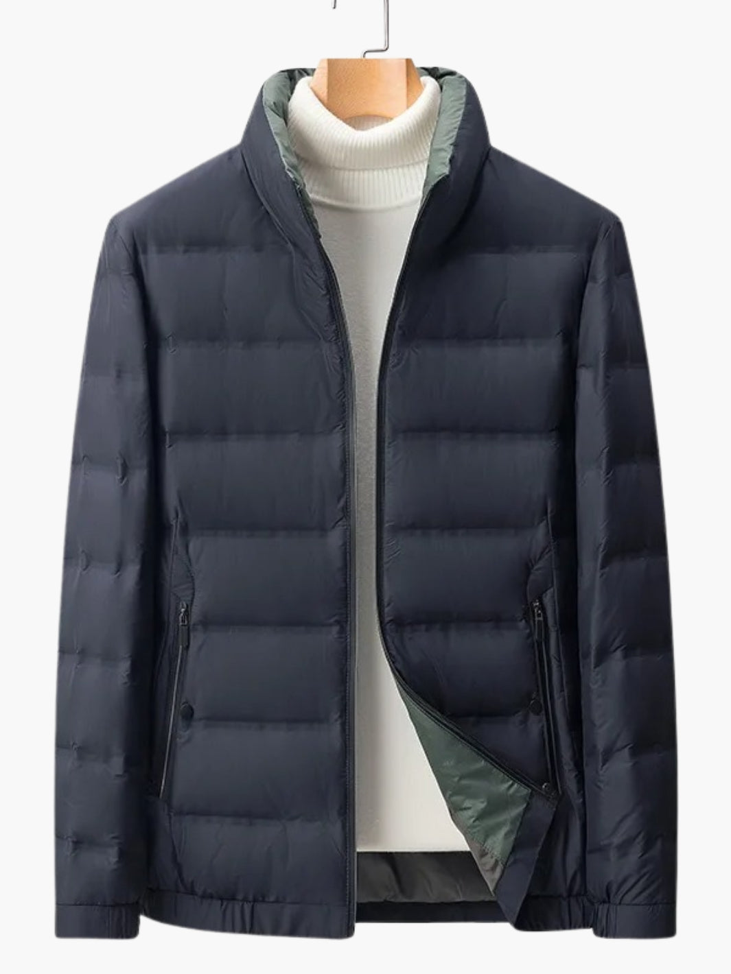 Manteau Doudoune Chaud en Duvet de Canard Blanc de Haute Qualité pour Homme