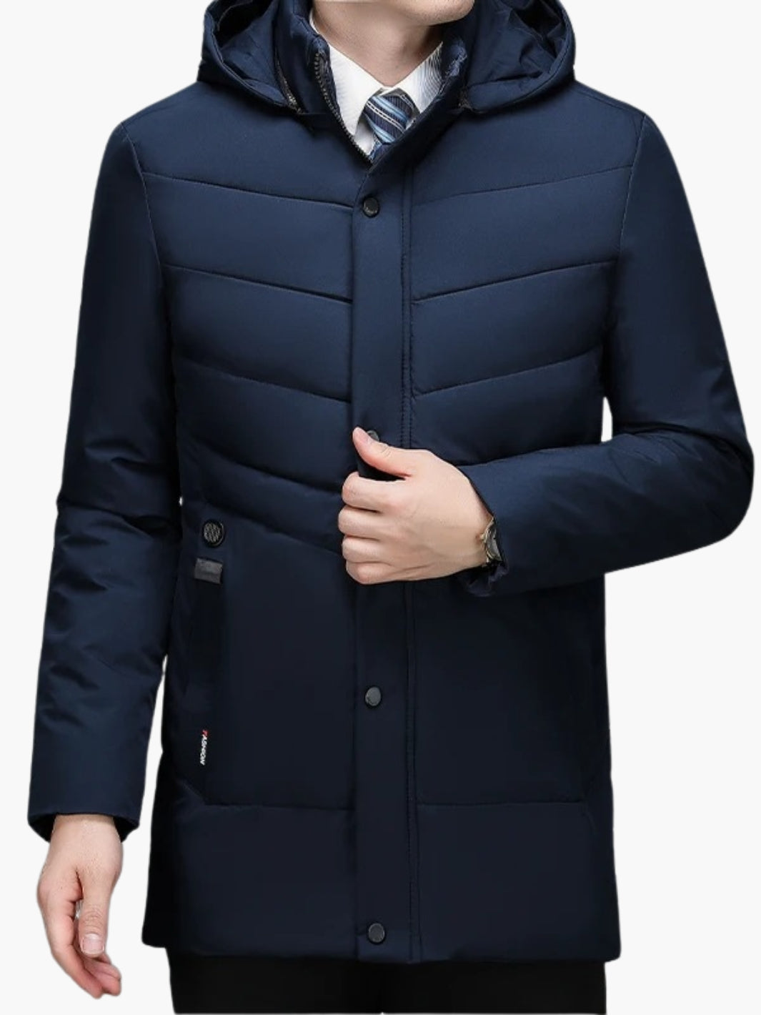 Manteau Doudoune Épais et Coupe-Vent pour Homme