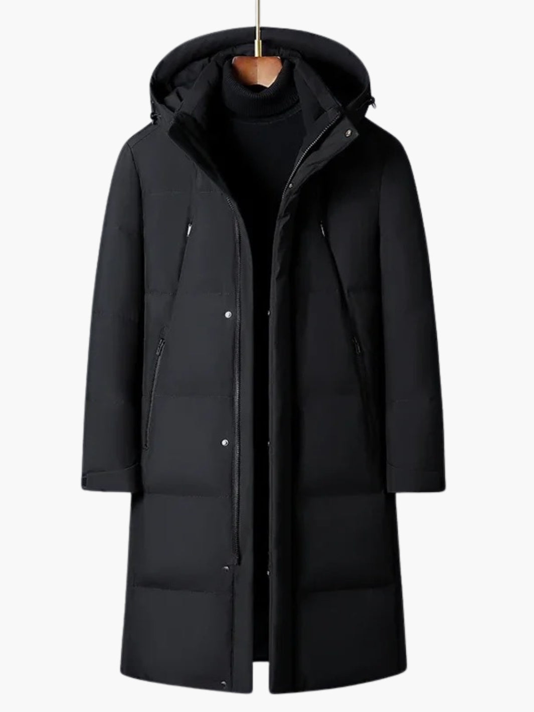 Doudoune manteau d'Hiver à capuche pour Homme