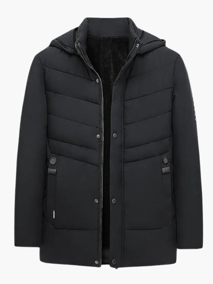 Manteau Doudoune Épais et Coupe-Vent pour Homme